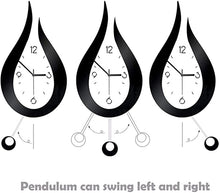 Load image into Gallery viewer, Modern Water Drop Wall Clock
