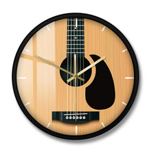 Load image into Gallery viewer, Home Creative Acoustic Guitar Decoration Wall Clock
