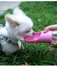 Load image into Gallery viewer, Multifunction Pet Dog Water Bottle For Dogs Travel
