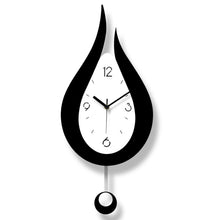 Load image into Gallery viewer, Water Drop Swing Pendulum Wall Clock
