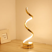 Load image into Gallery viewer, LED Spiral Desk Lamp
