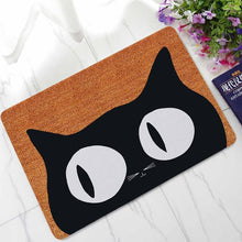 Load image into Gallery viewer, Cat Dog Paws Rubber Indoor Outdoor Anti Slip Doormat
