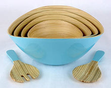 Load image into Gallery viewer, CUZINA 6pc Bamboo Serving Bowl Set
