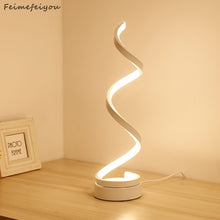 Load image into Gallery viewer, LED Spiral Desk Lamp
