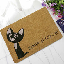 Load image into Gallery viewer, Cat Dog Paws Rubber Indoor Outdoor Anti Slip Doormat
