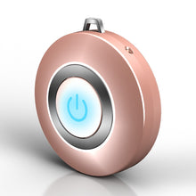 Load image into Gallery viewer, Wearable Air Purifier Necklace Mini Portable USB Air Cleaner Negative Ion Generator Low Noise Air Freshener
