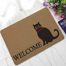 Load image into Gallery viewer, Cat Dog Paws Rubber Indoor Outdoor Anti Slip Doormat
