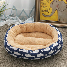 Load image into Gallery viewer, FUNABKY 50*12cm Geometric Patterns Cotton soft Dog Bed Washable
