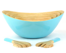 Load image into Gallery viewer, CUZINA 6pc Bamboo Serving Bowl Set
