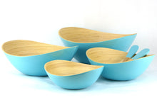 Load image into Gallery viewer, CUZINA 6pc Bamboo Serving Bowl Set
