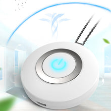 Load image into Gallery viewer, Wearable Air Purifier Necklace Mini Portable USB Air Cleaner Negative Ion Generator Low Noise Air Freshener
