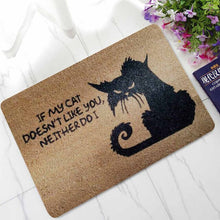 Load image into Gallery viewer, Cat Dog Paws Rubber Indoor Outdoor Anti Slip Doormat
