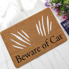 Load image into Gallery viewer, Cat Dog Paws Rubber Indoor Outdoor Anti Slip Doormat
