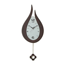 Load image into Gallery viewer, Large Wall Pendulum Wooden Clock - Nordic Swing Clock
